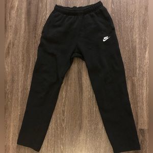 Nike sweatpants joggers black mens small